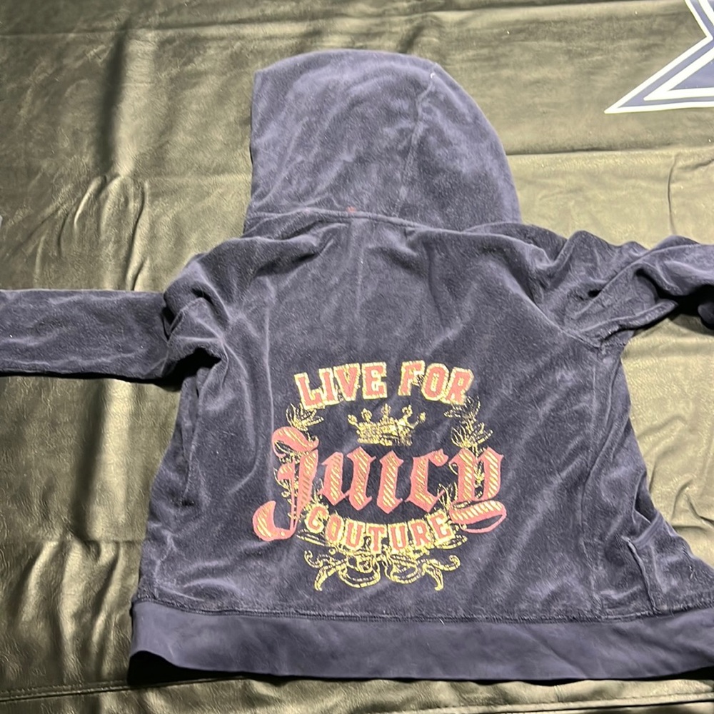 Juicy couture navy blue hoodie
